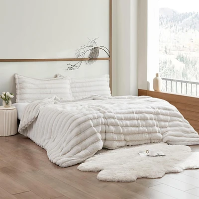 Jelly Rolls Chunky Bunny - Coma Inducer Oversized Comforter Set - Powder Caramel,King