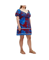 City Chic Plus Size Marcie Print Dress