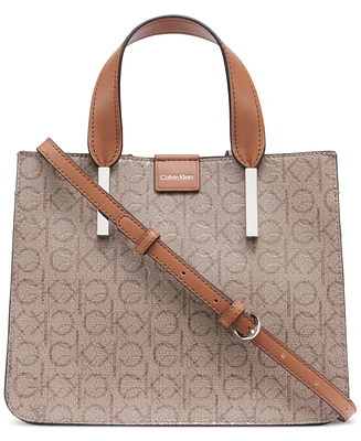 Calvin Klein Audrey Signature Convertible Crossbody