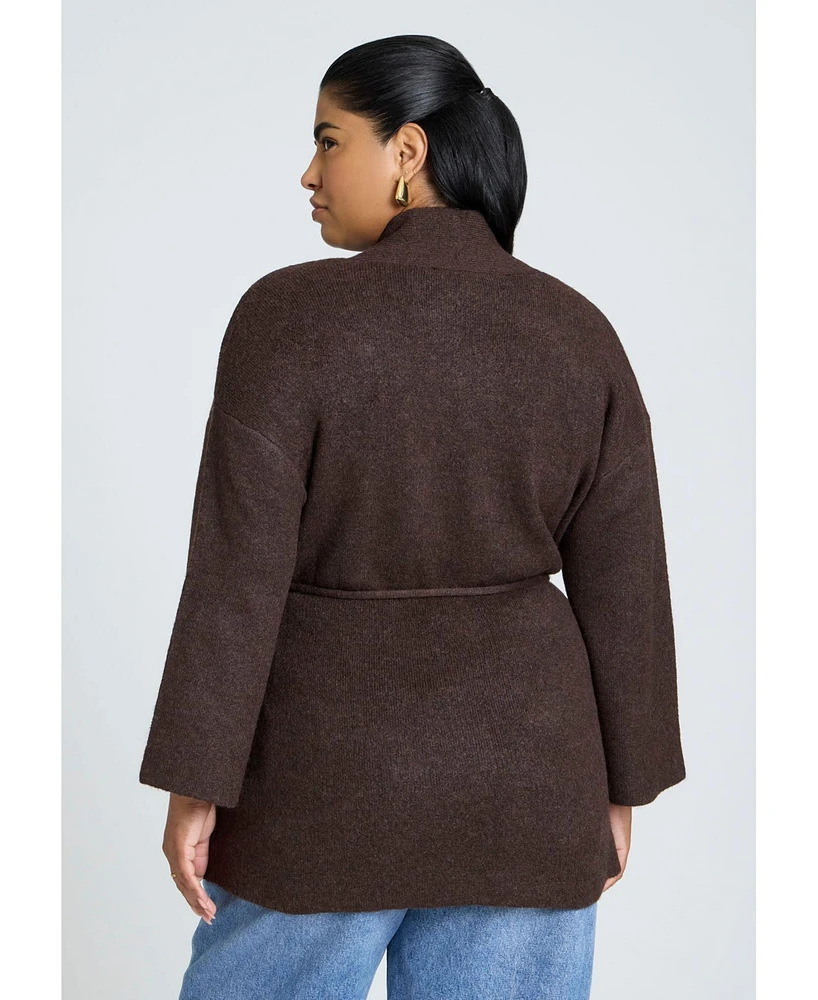 Eloquii Women's Cardigan Jacket