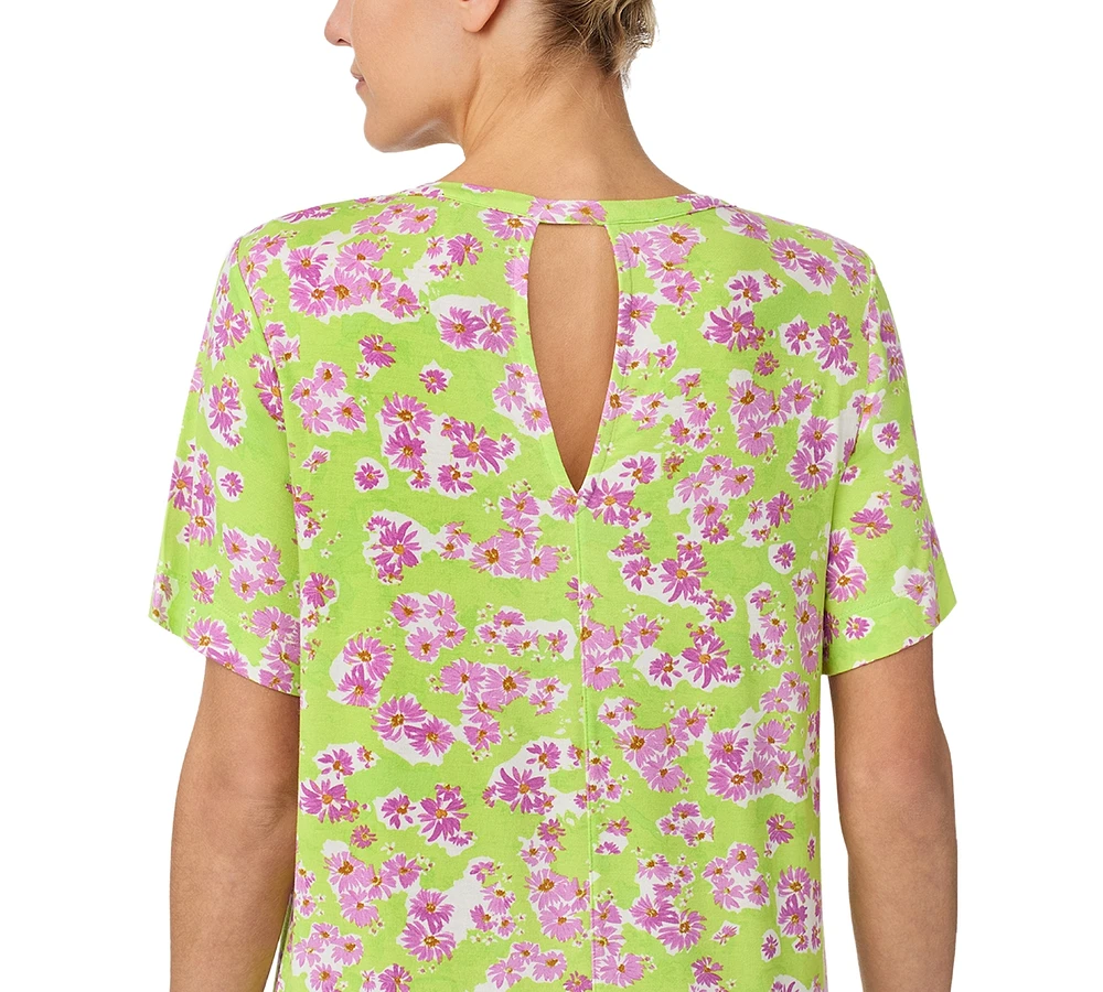 Sanctuary Women's Short Knit Jersey Sleep Shirt
