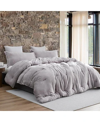Thicker Than Thick - Coma Inducer Comforter Set - Standard Plush Filling - Opal Gray