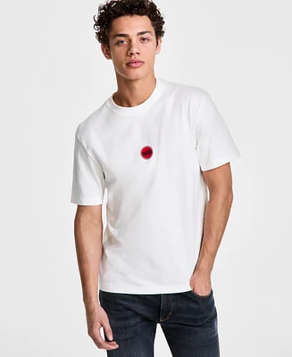 Hugo by Boss Men's Derdcho Relaxed Fit Short Sleeve Logo Graphic T-Shirt