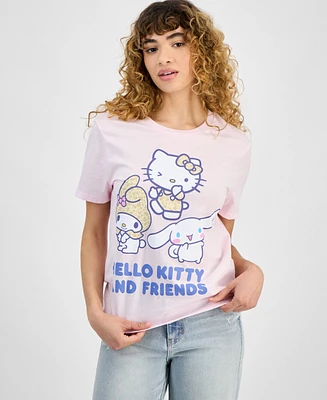 Love Tribe Juniors' Hello Kitty Graphic Print T-Shirt