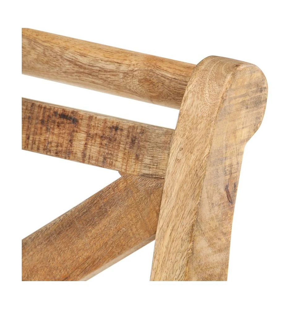 Hall Bench 40.6"x13"x28.3" Solid Mango Wood