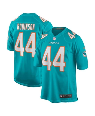 Nike Men's Chop Robinson Aqua Miami Dolphins Player Game Jersey
