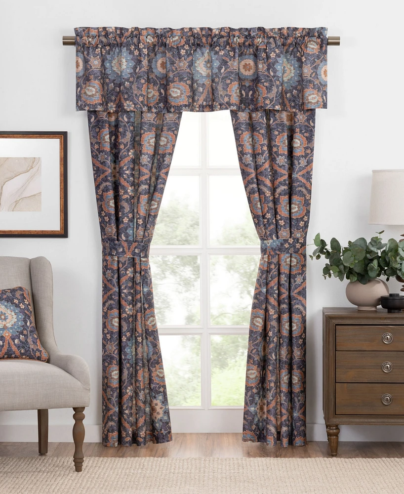 Rose Tree Harlow Tailored Window Valance, 80" x 17"