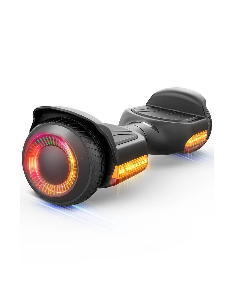 Gyroor Hoverboard G13 All Terrain with Led Lights & 500W Motor, Self Balancing Off Road Hoverboards Bluetooth for Kids ages 6-12 and A