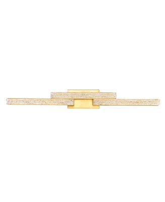 Cwi Lighting 4.3" Metal Stagger Integrated Led Vanity Light