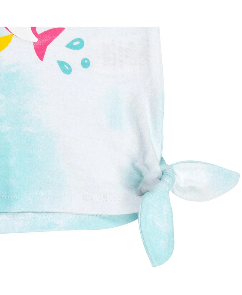 Pinkfong Baby Girls Shark T-Shirt and Leggings Outfit Set to