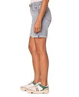 Democracy Petite "Ab"solution Cuffed Denim Shorts