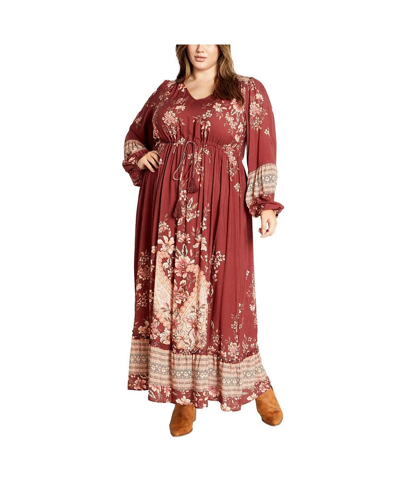 Plus Faith Maxi Dress