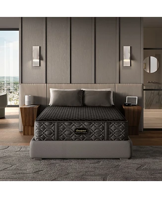 Beautyrest Black Hybrid Series Three 14.5" Plush Tight Top Mattress