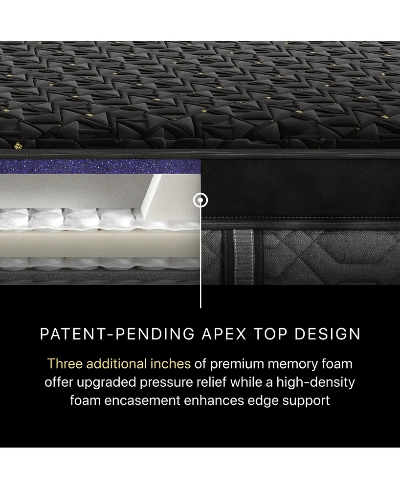 Beautyrest Black Hybrid Series Four 16" Firm Apex Pillow Top Mattress