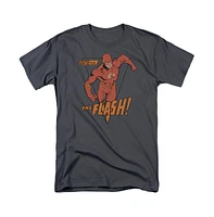Dc Flash Mens Comics Whirlwind Short Sleeve Adult Tee / T-Shirt