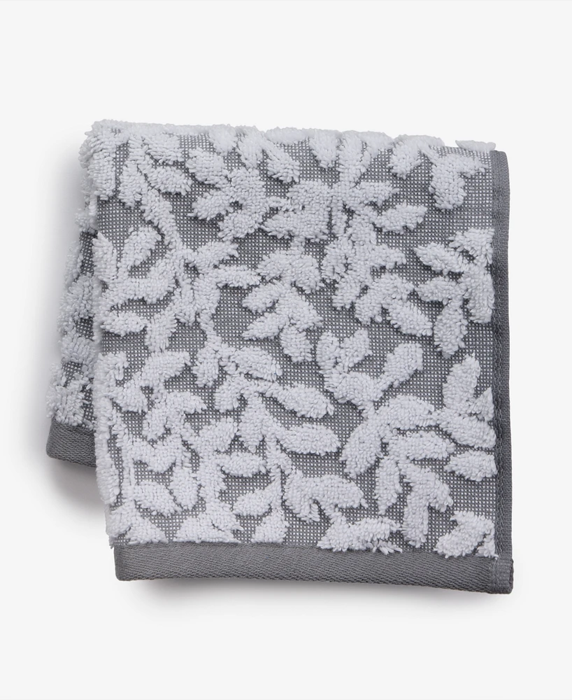 Charter Club Signature Boxwood Washcloth, 13" x 13", Exclusively at Macy's