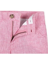 Hope & Henry Toddler Boys Heirloom Linen Blend Short
