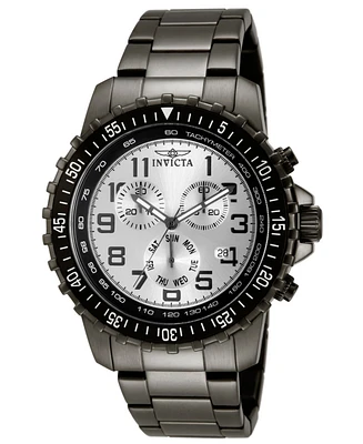 Invicta Men's 11370 Specialty Quartz Chronograph Silver Dial Watch