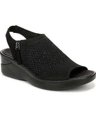 LifeStride Women's Starlet Washable Slingback Wedge Sandals