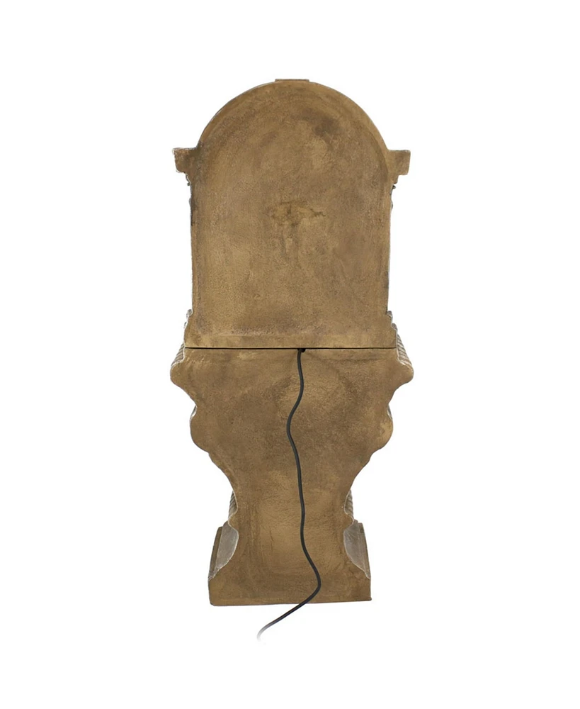 51"H Electric Polyresin Ornate Lavello Outdoor Water Fountain