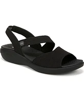 LifeStride Women's Cheerful Washable Peep Toe Slingback Sandals
