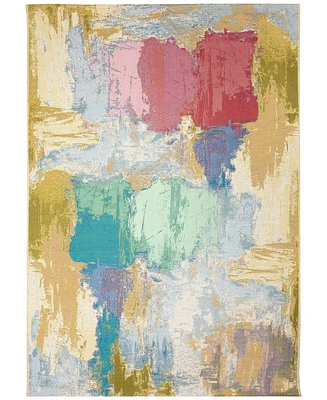 Liora Manne' Marina Watercolor 3'3"x4'11" Area Rug