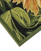 Liora Manne' Esencia Sunflowers 2'x2'10" Area Rug