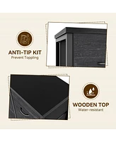 15 Drawers Fabric Dresser for Bedroom, Tall Vertical Storage Dresser & Chests of Drawers, Storage Drawer Organizer w/Metal Frame