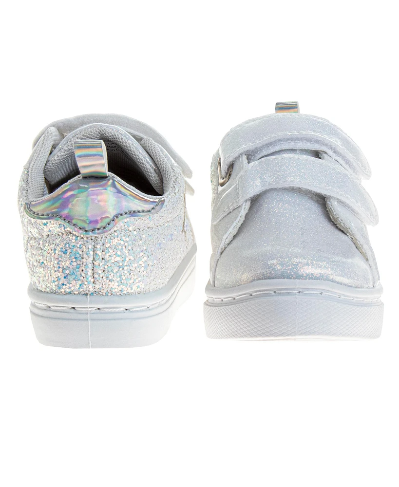 Laura Ashley Toddler Girls Hook and Loop Sneakers
