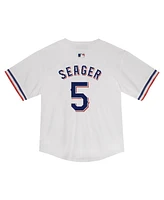 Nike Toddler Corey Seager White Texas Rangers Home Game Jersey