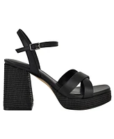Calvin Klein Women's Drancy Block Heel Sandals