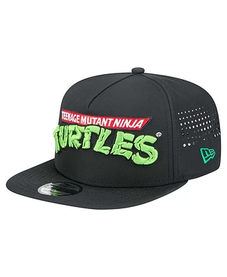 New Era Men's Black Teenage Mutant Ninja Turtles Vented 9FIFTY Snapback Hat