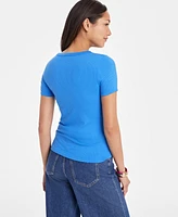 On 34th Women's Ribbed T-Shirt