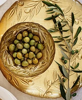 Vietri Moon Glass Olive Small Bowl
