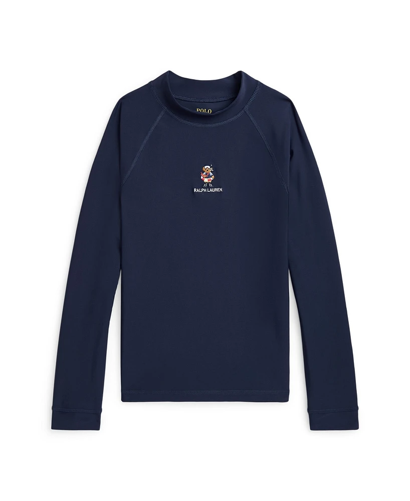 Polo Ralph Lauren Big Boys Polo Bear Performance Rash Guard