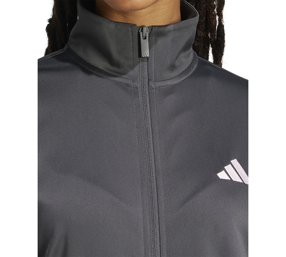 adidas Women's 3-Stripe Tricot Track Jacket, Xs-4X