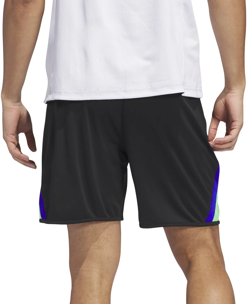 adidas Men's Pro Block Basketball Aeroready Shorts - 11in Inseam