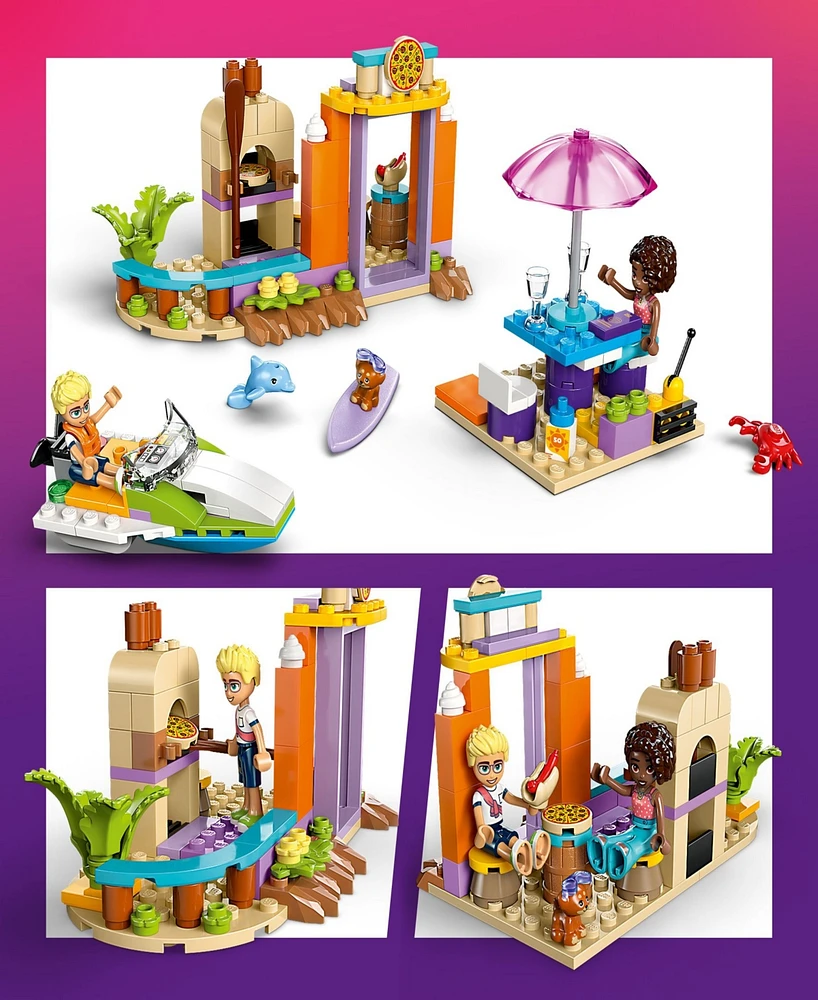 Lego Friends Creative Beach and Travel Suitcase Toy Building Set 42672, 188 Pieces