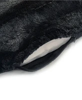 Cheer Collection Faux-Fur 2-Pack Decorative Pillows