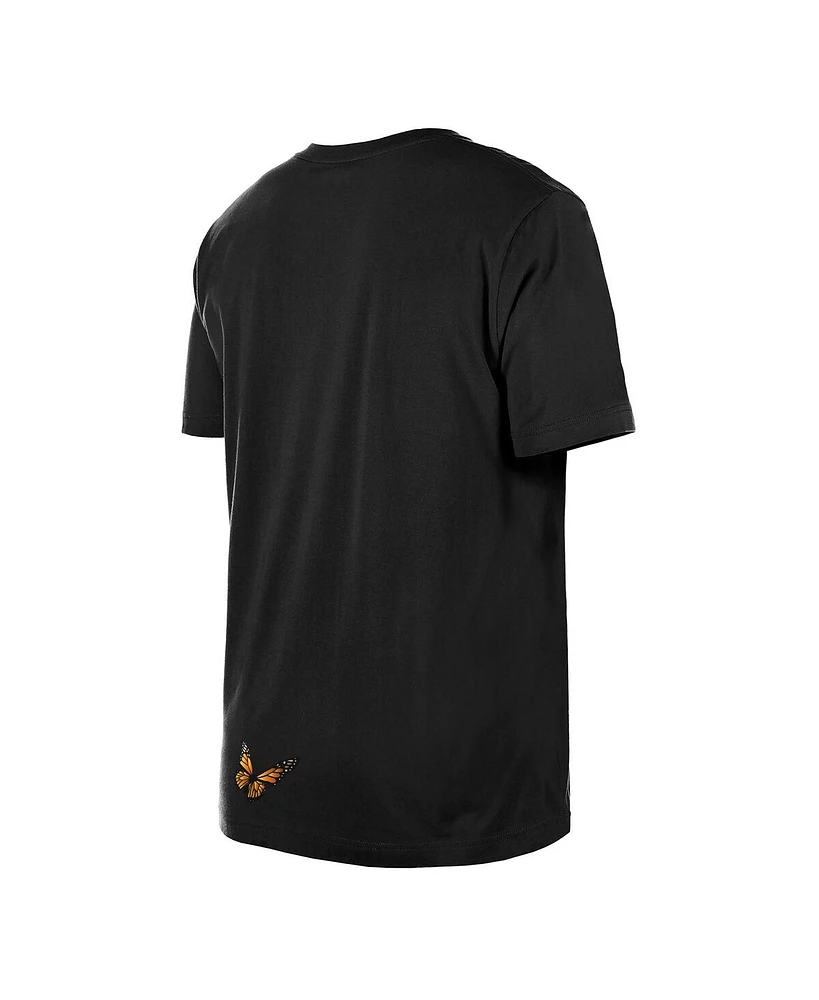 New Era x Felt Men's Black New York Yankees T-Shirt