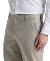Perry Ellis Portfolio Men's Modern Fit Sharkskin Dress Pants