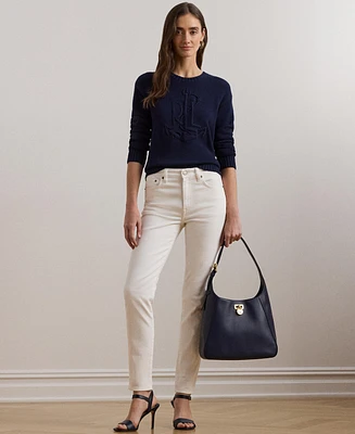 Lauren Ralph Lauren Women's High-Rise Skinny Ankle Jeans