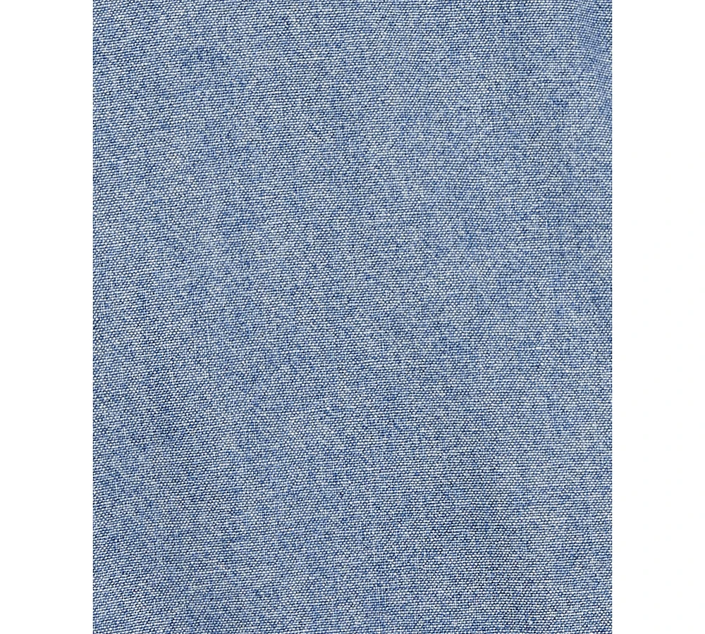 Carter's Baby Boys Cotton Chambray Polo Romper