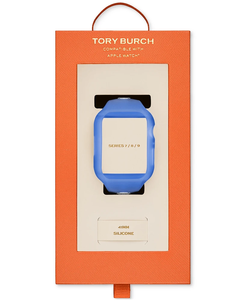 Tory Burch Women's The T Monogram Silicone Strap For Apple Watch 41mm