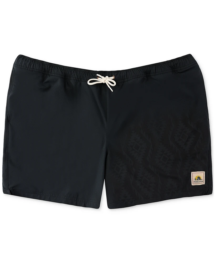 Pendleton Men's Pattern Reveal Performance 6" Swim Trunks