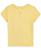 Polo Ralph Lauren Baby Girls Jersey Bear Tee