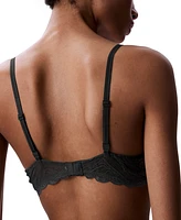 Calvin Klein Women's Sensual Stretch Lace Lift Demi Bra QF8122