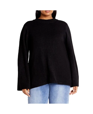 Plus Bow Back Sweater