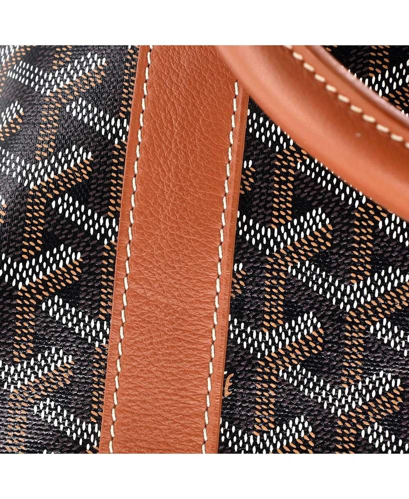 Pre-Owned Goyard Bourgogne Bag Coated Canvas