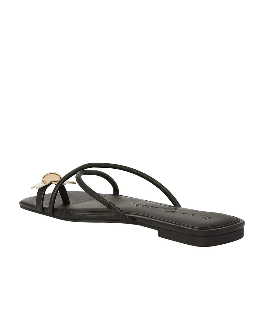 Katy Perry Women's Camie Flower Slip-On Flat Sandals